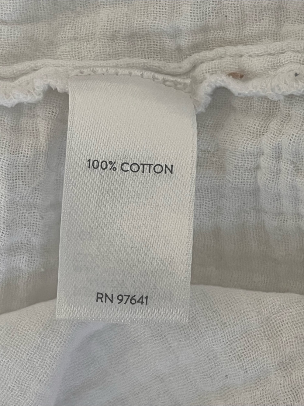 J. Jill White Short-Sleeve Button-Down Gauze Shirt - Picture 3 of 10